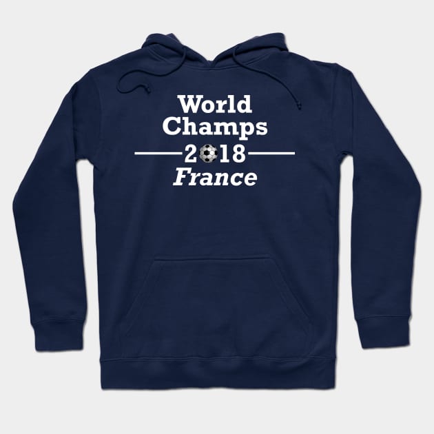 World Champs 2018 France Hoodie by maubunt